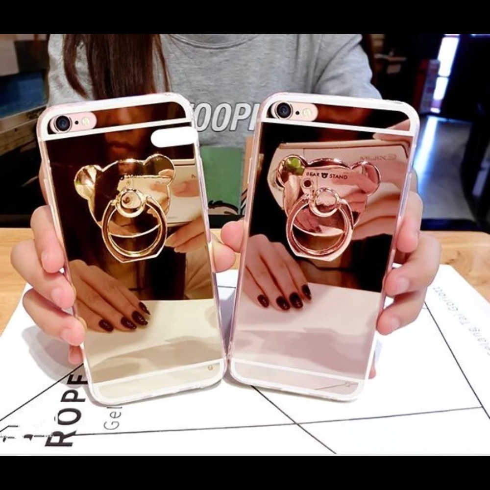 💕MIRROR RING HOLDER IPHONE X CASE💕 - Picture 2 of 5